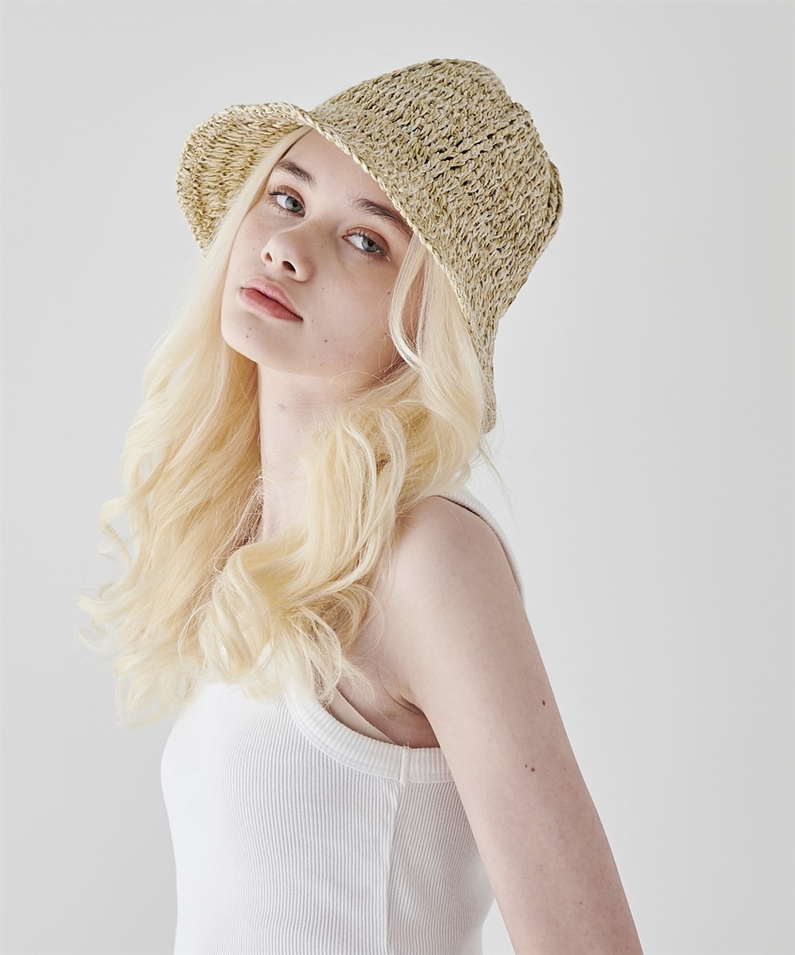 HATMIKKE 【HATMIKKE / ハットミッケ】ストラップ付き柔らかフィット手編みチューリップハット_sub_14