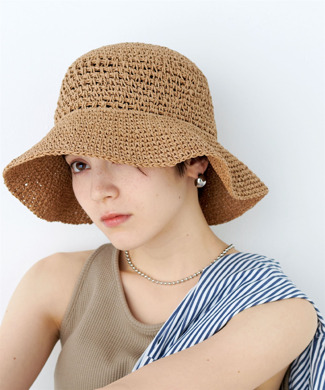 HATMIKKE メッシュ編みペーパークロシェ_sub_4