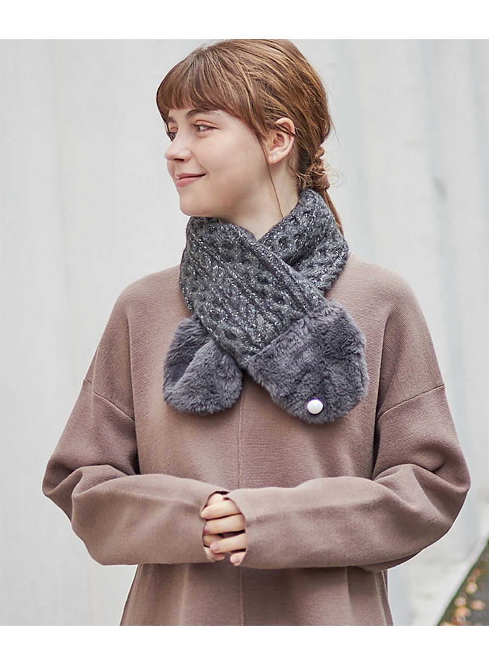 HATMIKKE 【HATMIKKE】ファーコンビプチマフラー_sub_7