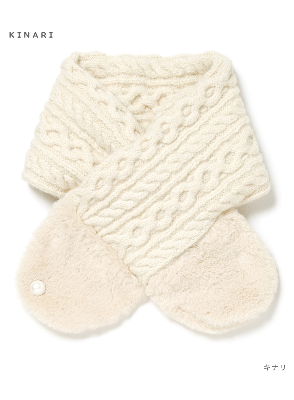 HATMIKKE 【HATMIKKE】ファーコンビプチマフラー_sub_10