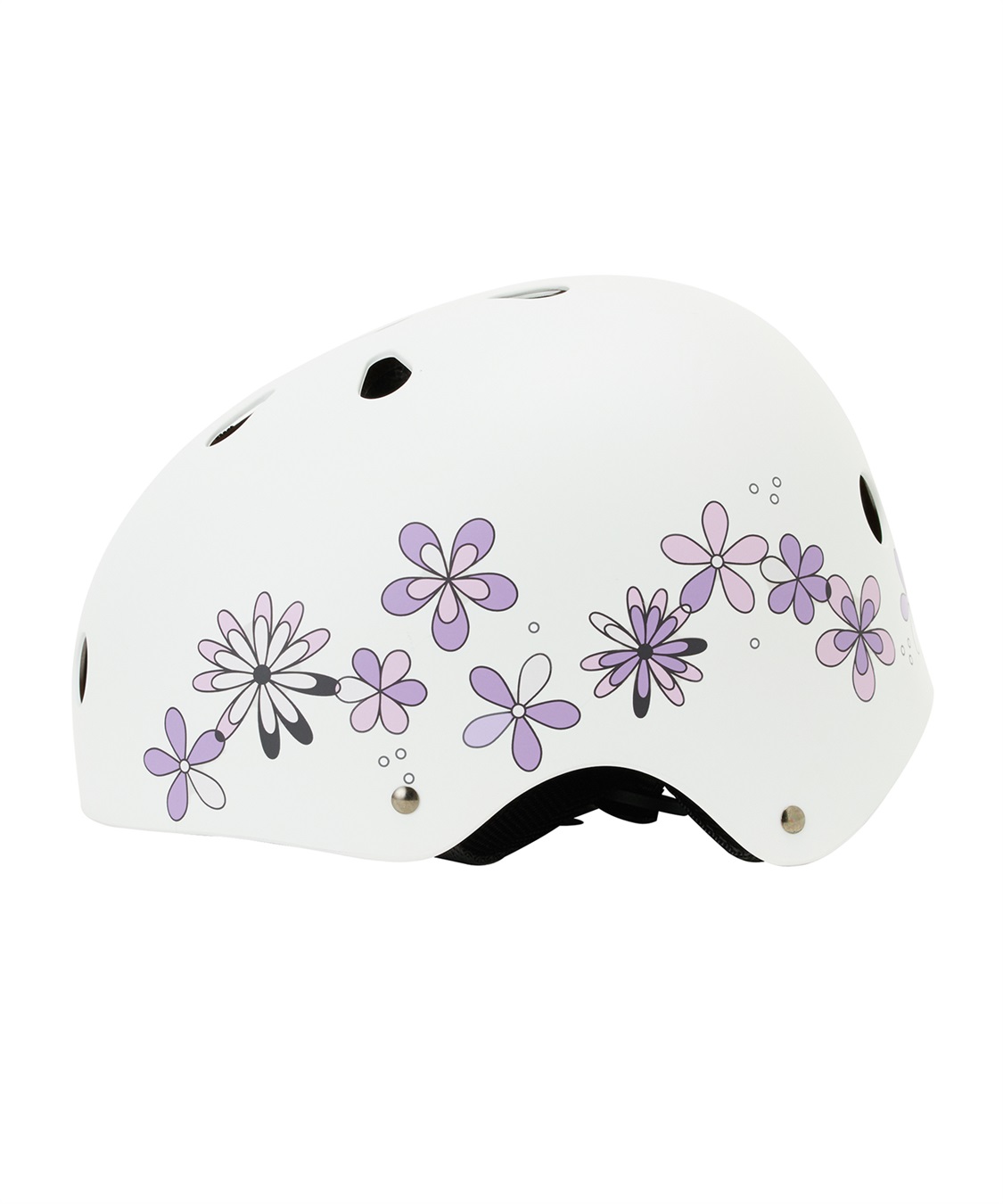 HATMIKKE 【MEET】ハードシェル フラワーイラスト SG規格 自転車ヘルメット_sub_12