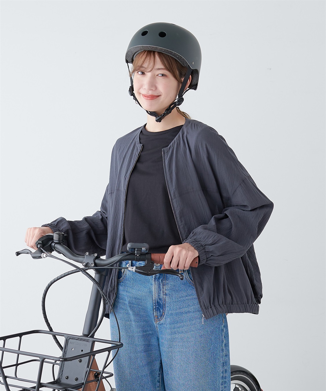 HATMIKKE 【MEET】ハードシェル 無地 SG規格 自転車ヘルメット_sub_4