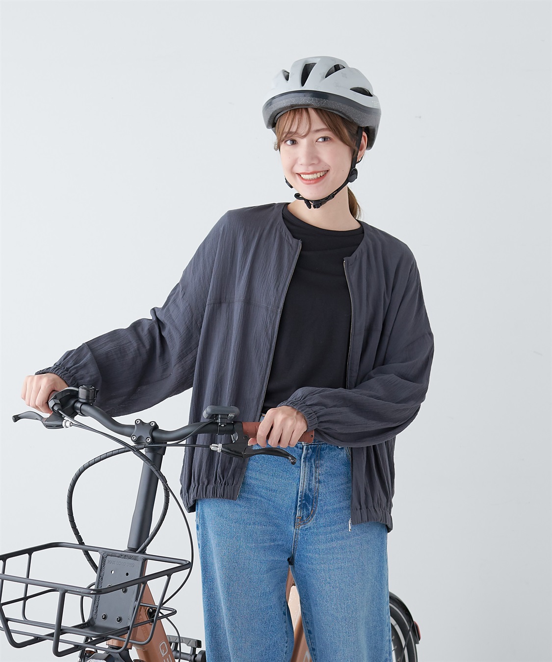 HATMIKKE 【MEET】軽量ヘルメット モノグラム柄 SG規格 自転車ヘルメット_sub_4