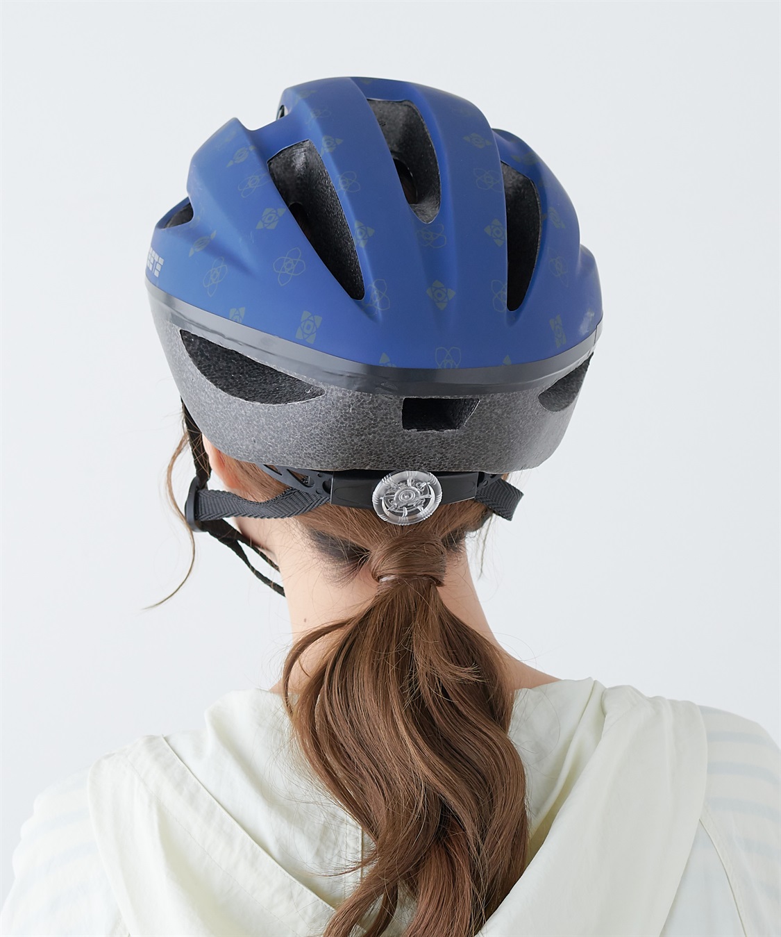 HATMIKKE 【MEET】軽量ヘルメット モノグラム柄 SG規格 自転車ヘルメット_sub_8