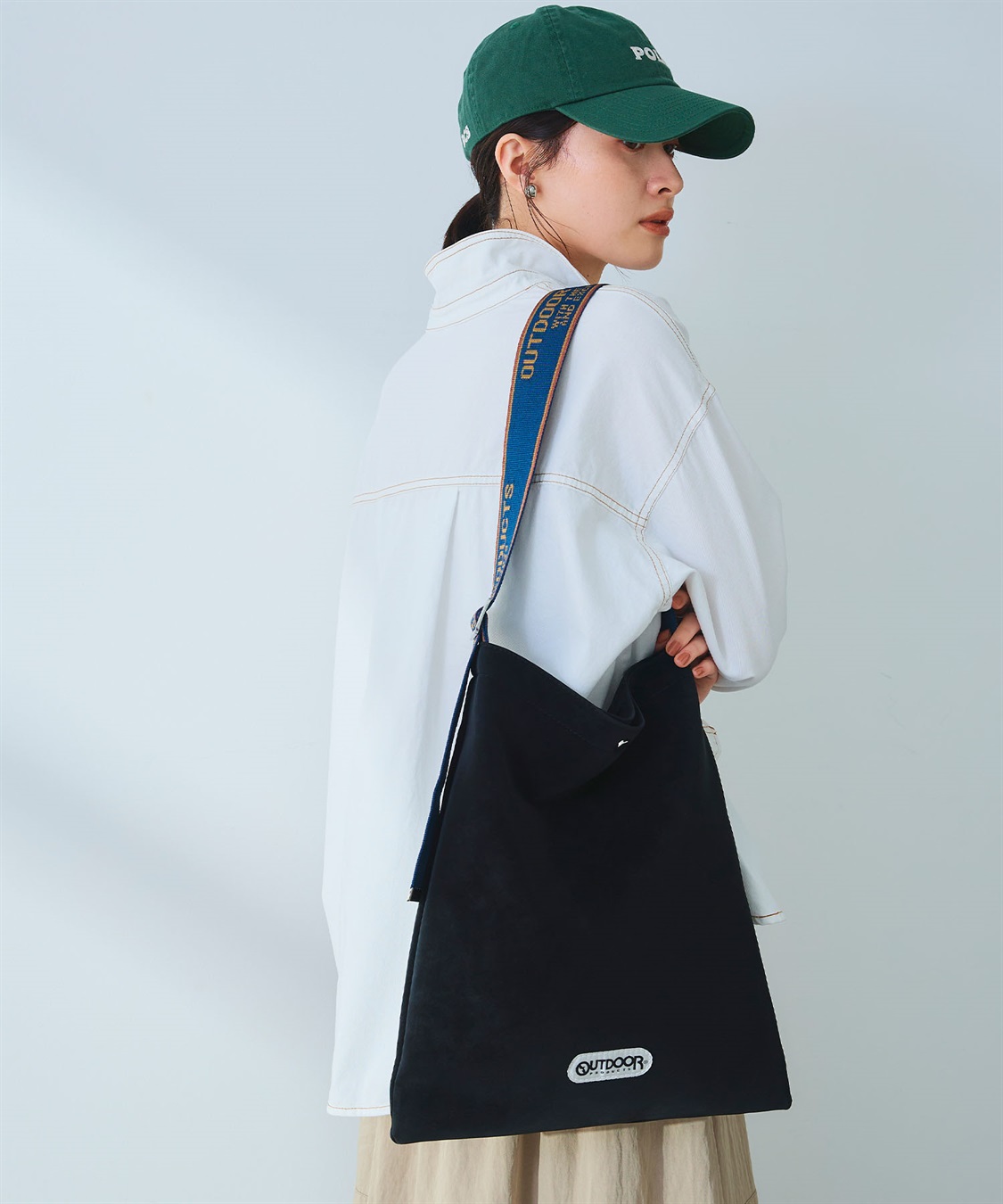 CROSS FUNCTION OUTDOOR PRODUCTS (アウトドアプロダクツ) ジャガードテープスウェードライクトートバッグ_sub_6