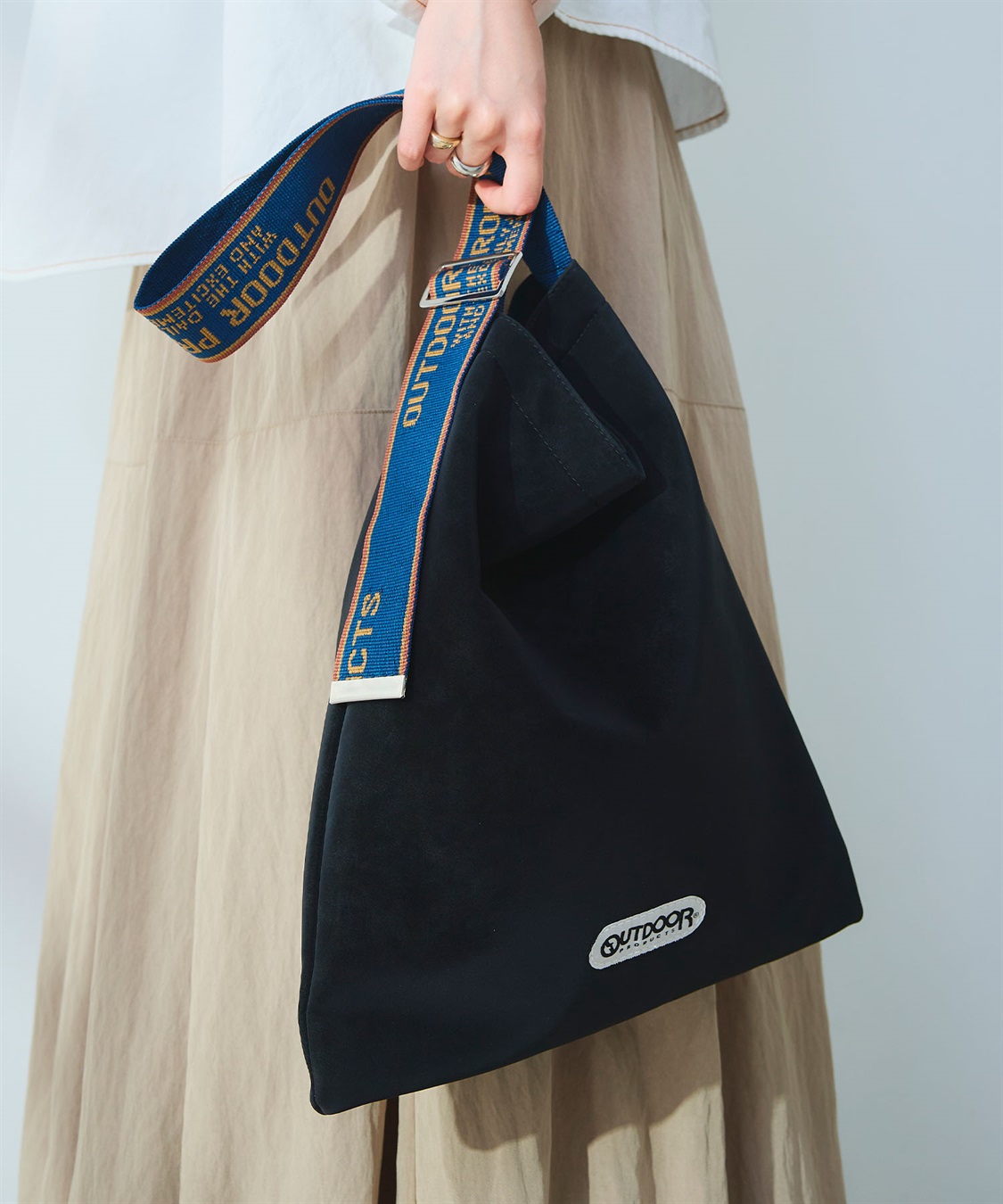 CROSS FUNCTION OUTDOOR PRODUCTS (アウトドアプロダクツ) ジャガードテープスウェードライクトートバッグ_sub_8