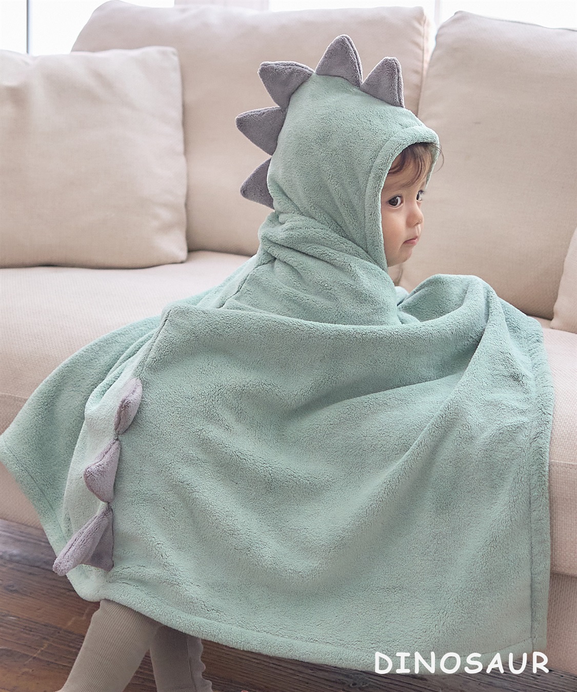 Rosemadame アニマルバスローブ フード付き 吸水速乾 ふんわり やわらか 肌ざわりやさしい マイクロファイバー_sub_10