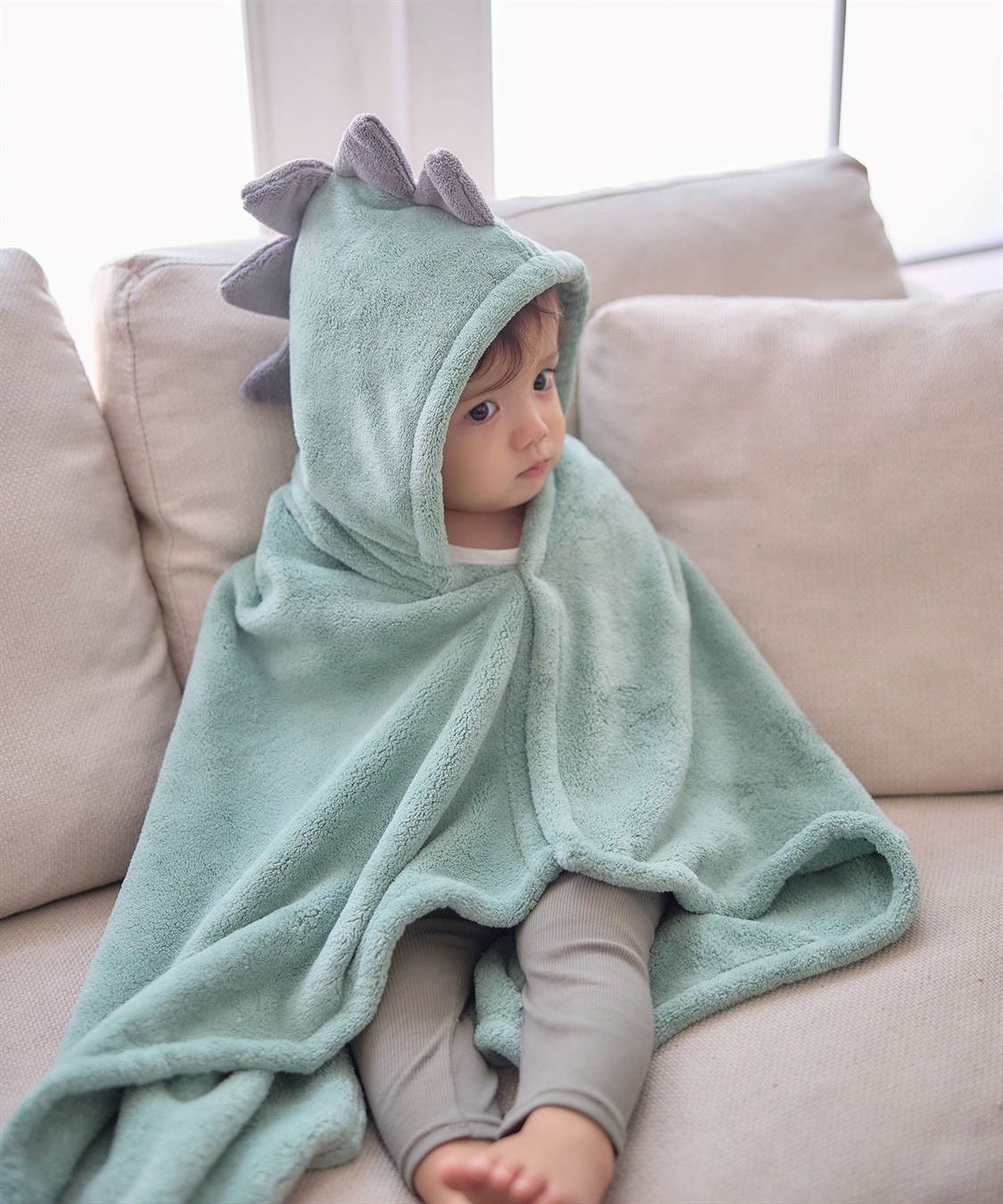 Rosemadame アニマルバスローブ フード付き 吸水速乾 ふんわり やわらか 肌ざわりやさしい マイクロファイバー_sub_12