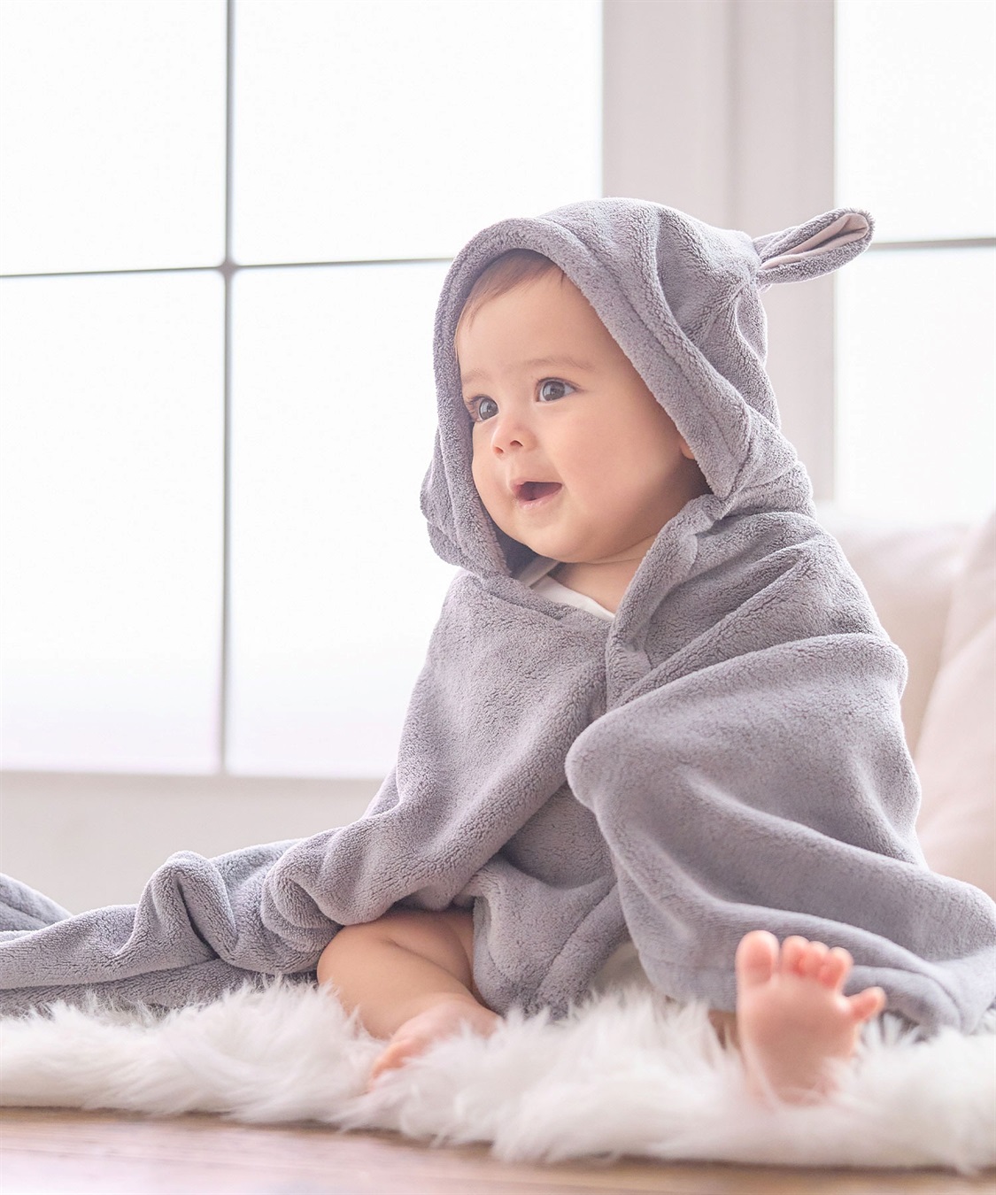 Rosemadame アニマルバスローブ フード付き 吸水速乾 ふんわり やわらか 肌ざわりやさしい マイクロファイバー_sub_16