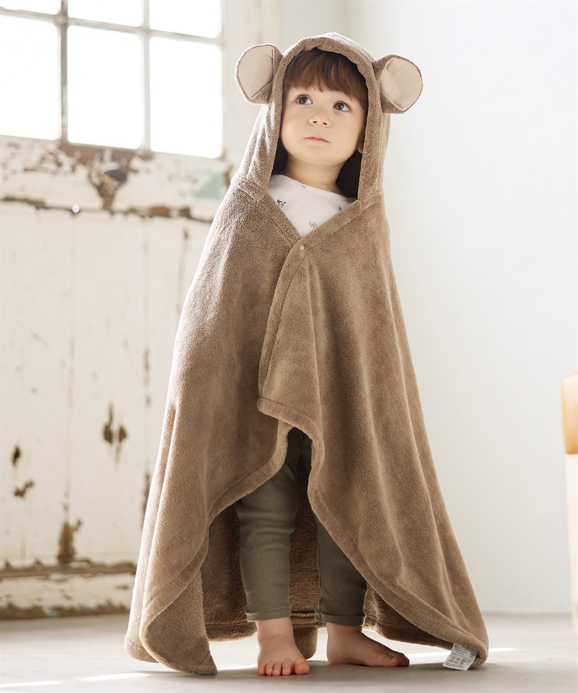 Rosemadame アニマルバスローブ フード付き 吸水速乾 ふんわり やわらか 肌ざわりやさしい マイクロファイバー_sub_20