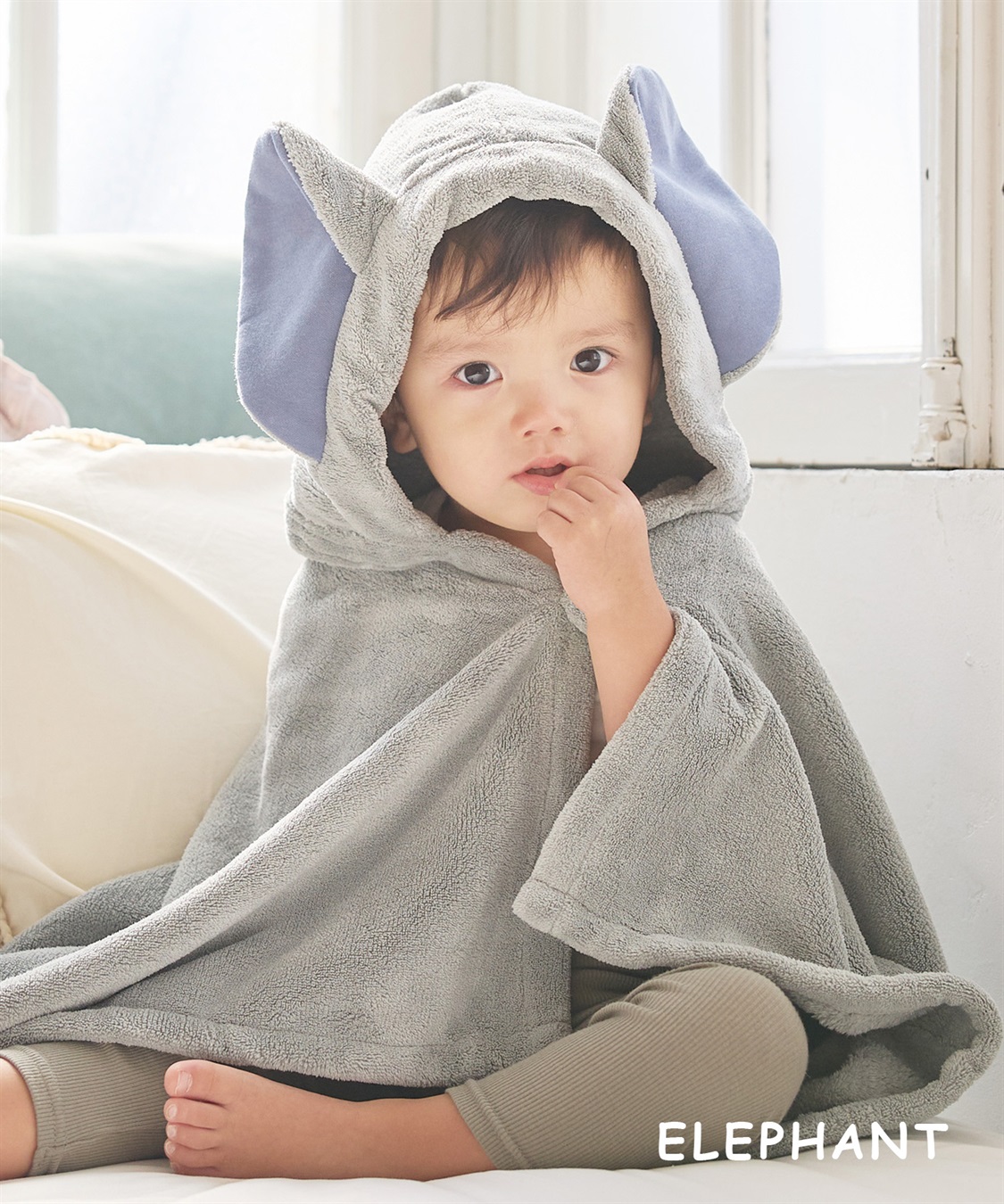 Rosemadame アニマルバスローブ フード付き 吸水速乾 ふんわり やわらか 肌ざわりやさしい マイクロファイバー_sub_28