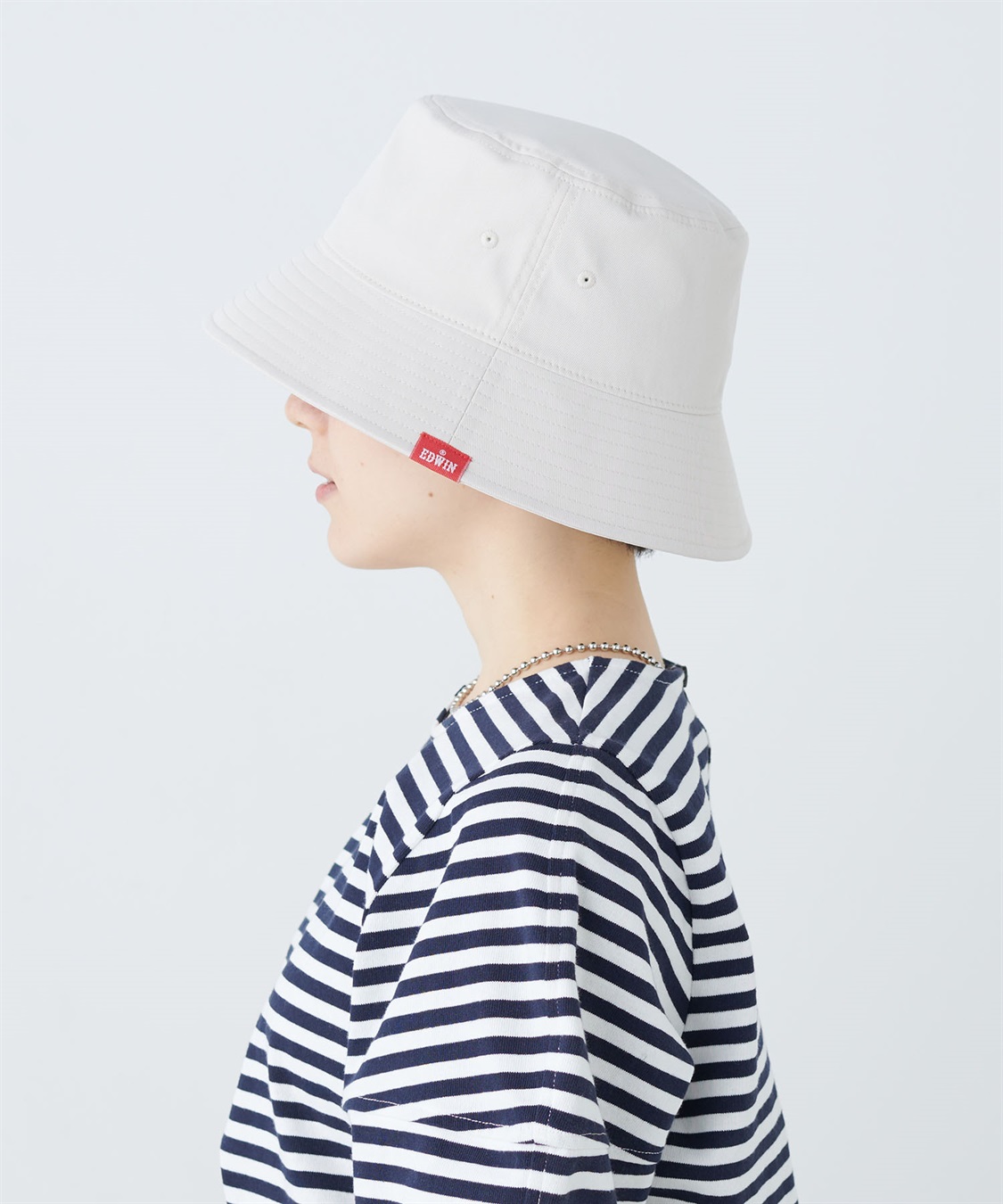 Life Style by cross marche 【EDWIN / エドウィン】ロゴ刺繍ツイルバケットハット【HATMIKKE / ハットミッケ】_sub_14