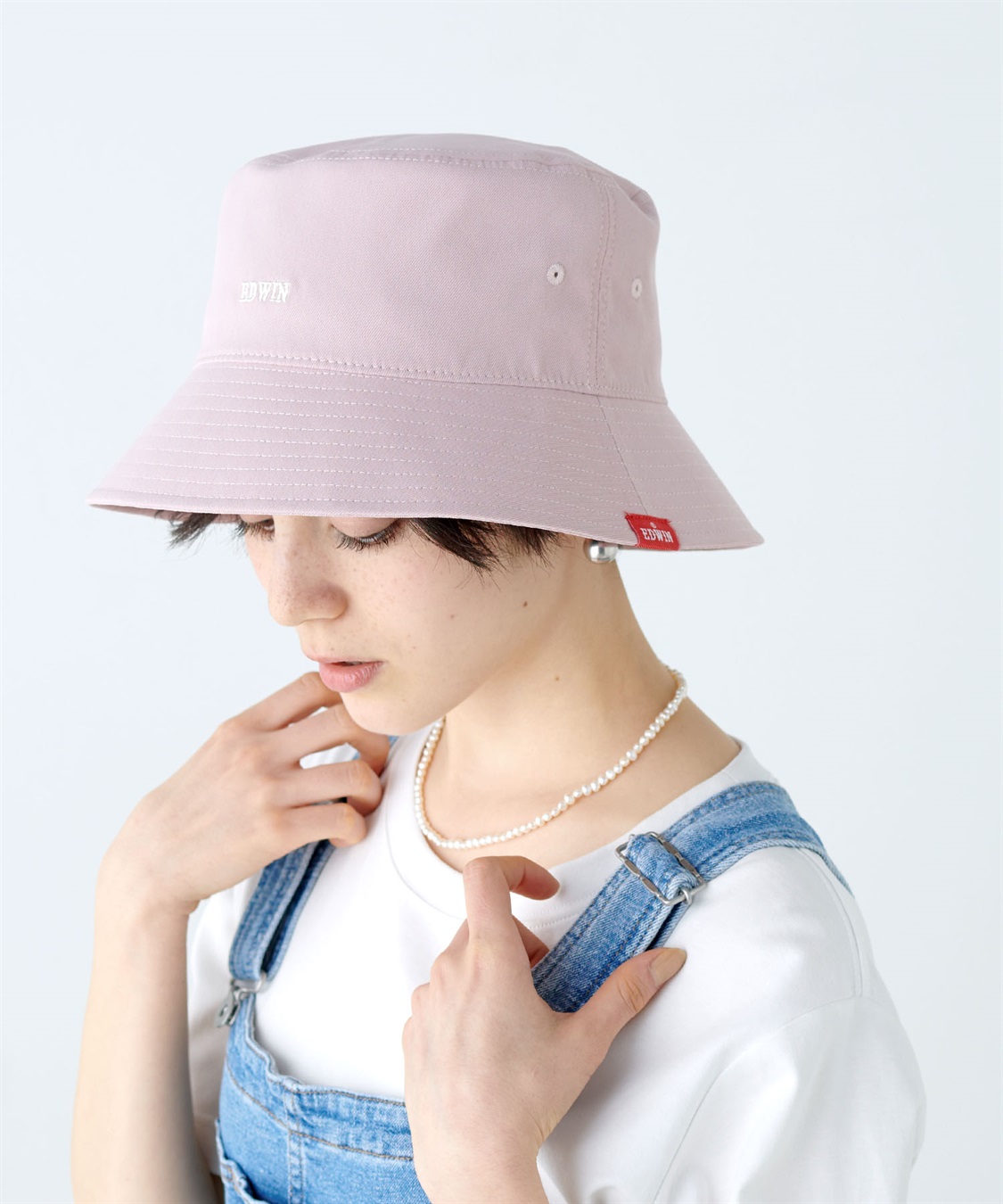 Life Style by cross marche 【EDWIN / エドウィン】ロゴ刺繍ツイルバケットハット【HATMIKKE / ハットミッケ】_sub_23