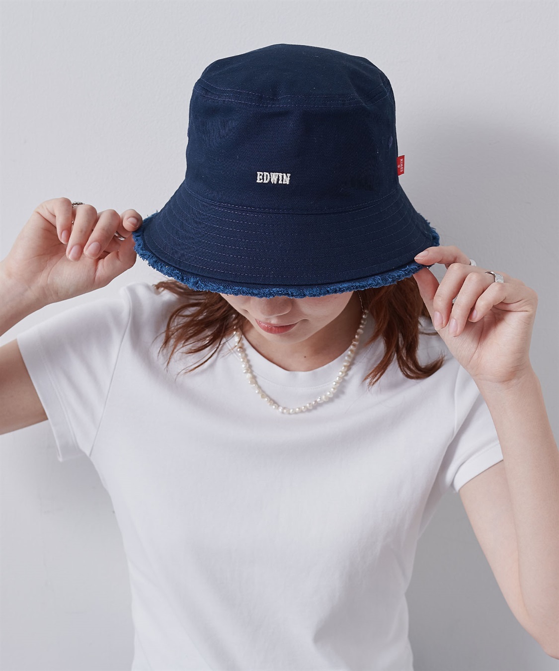 HATMIKKE EDWINフリンジバケットハット【HATMIKKE/ハットミッケ】_sub_3