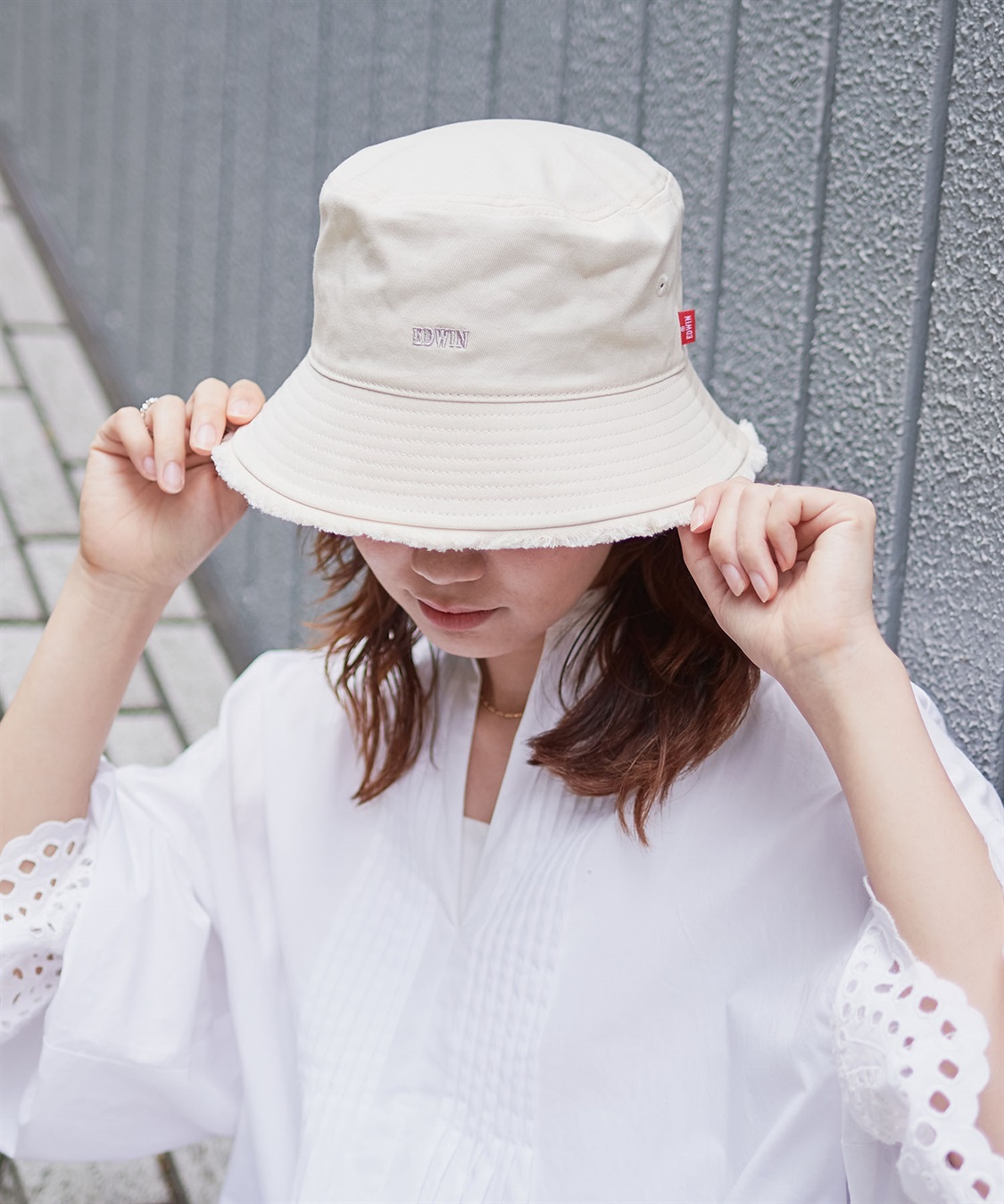 HATMIKKE EDWINフリンジバケットハット【HATMIKKE/ハットミッケ】_sub_5