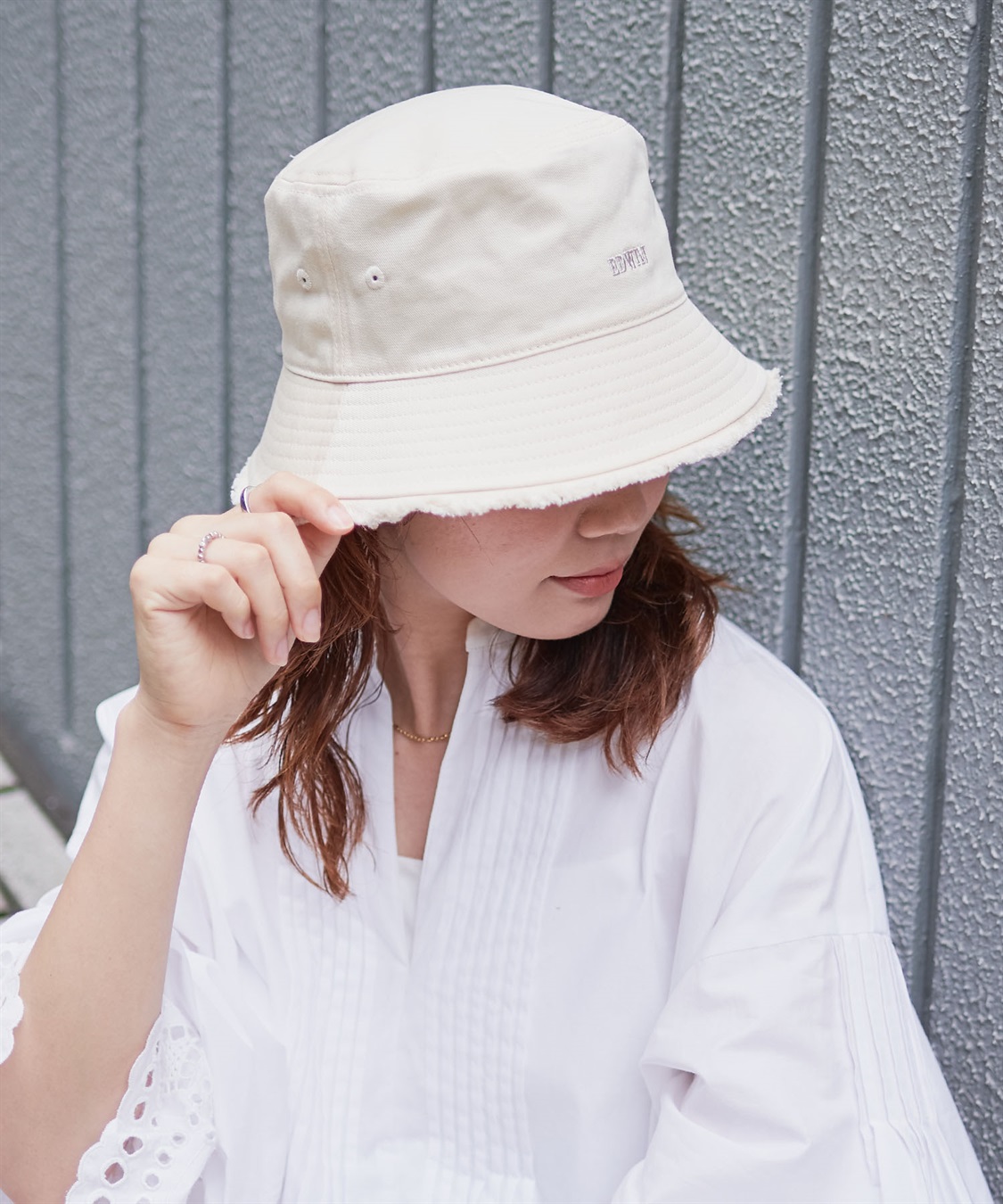 HATMIKKE EDWINフリンジバケットハット【HATMIKKE/ハットミッケ】_sub_11