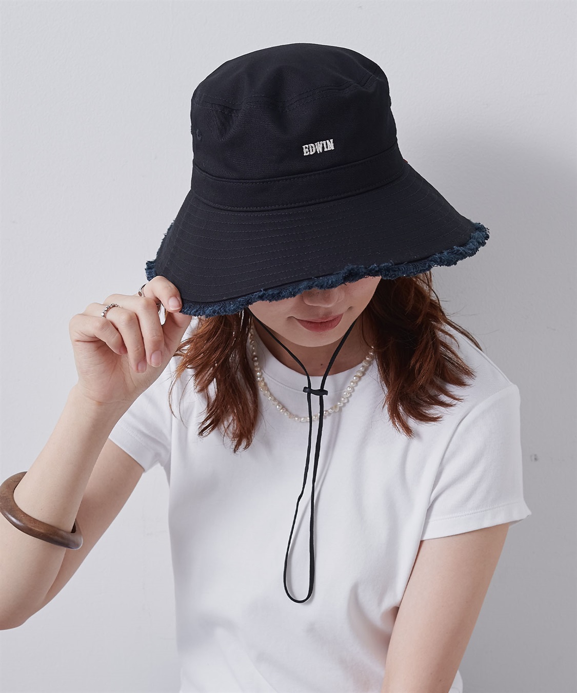 HATMIKKE EDWINフリンジアドベンチャーハット【HATMIKKE】_sub_3