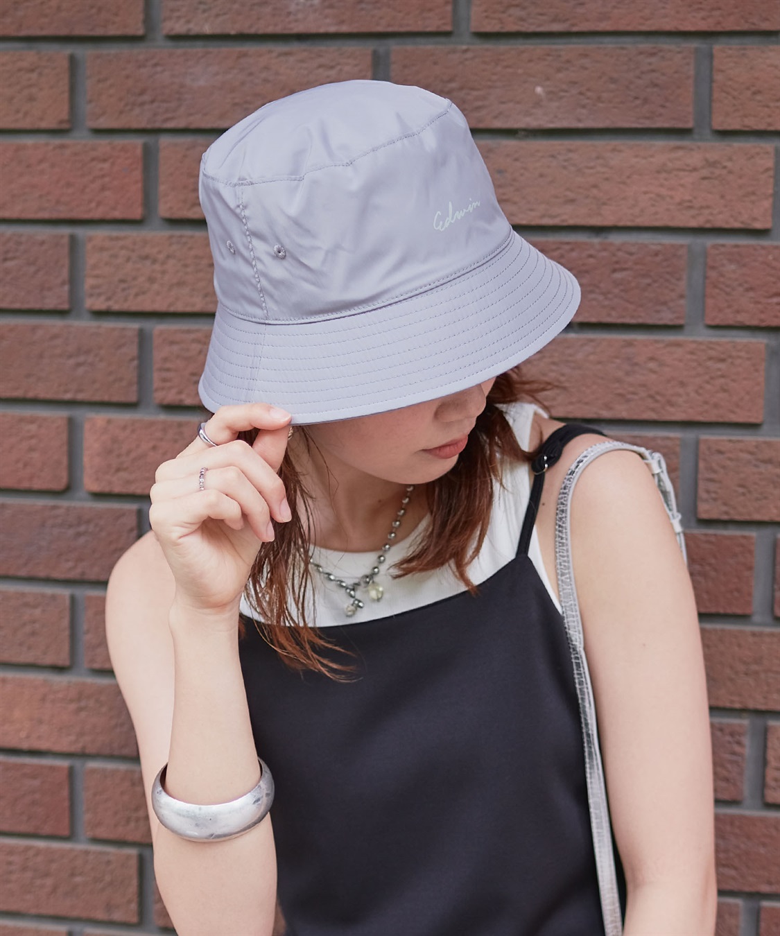 Life Style by cross marche 《接触冷感》EDWINタフタバケットハット【HATMMIKKE】_sub_4