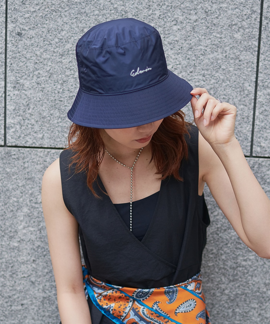 Life Style by cross marche 《接触冷感》EDWINタフタバケットハット【HATMMIKKE】_sub_7