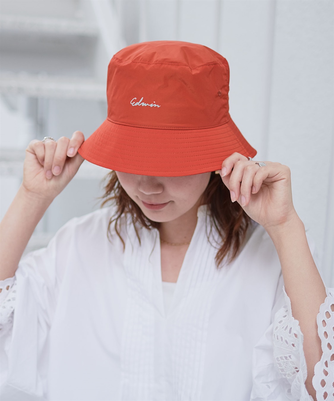 Life Style by cross marche 《接触冷感》EDWINタフタバケットハット【HATMMIKKE】_sub_9