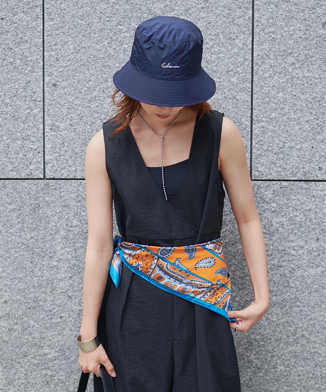 Life Style by cross marche 《接触冷感》EDWINタフタバケットハット【HATMMIKKE】_sub_17