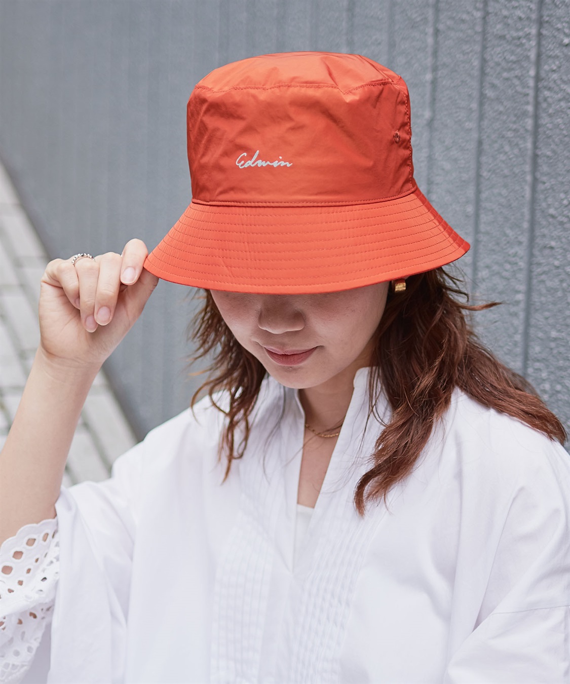 Life Style by cross marche 《接触冷感》EDWINタフタバケットハット【HATMMIKKE】_sub_20