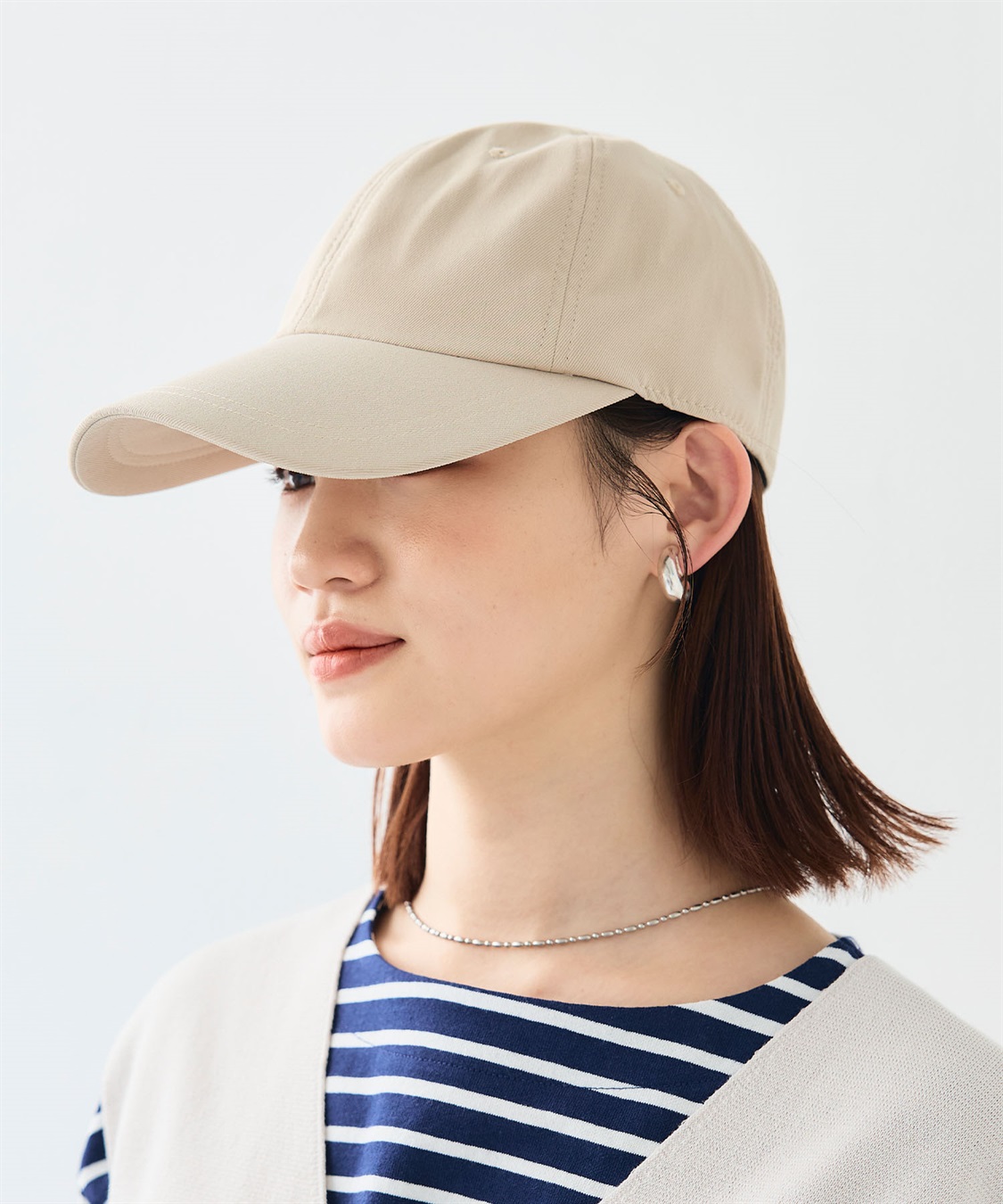 UV99％以上カット》エブ楽 遮光ベーシックキャップ CROSS FUNCTION