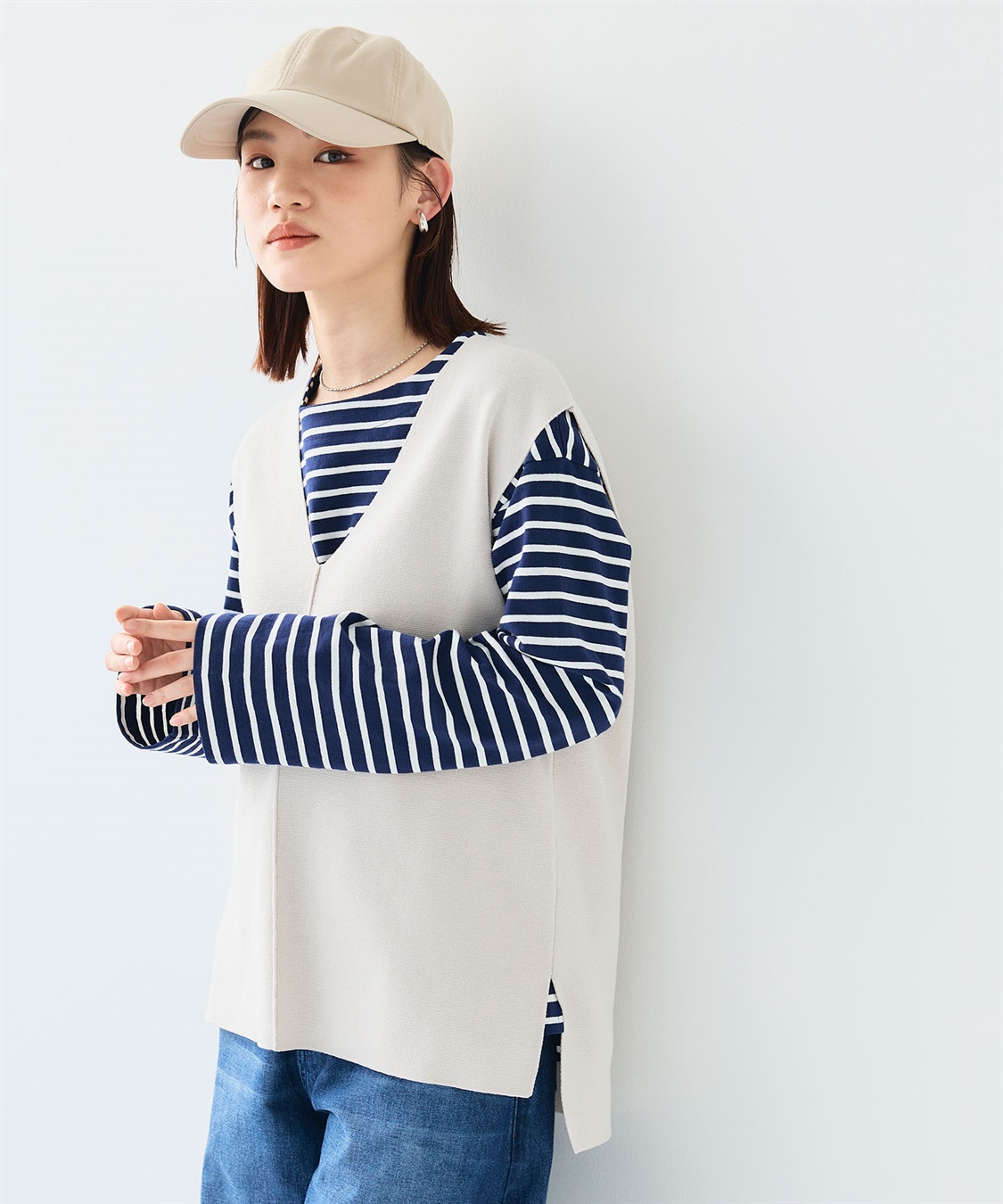 CROSS FUNCTION 《UV99％以上カット》エブ楽 遮光ベーシックキャップ_sub_8