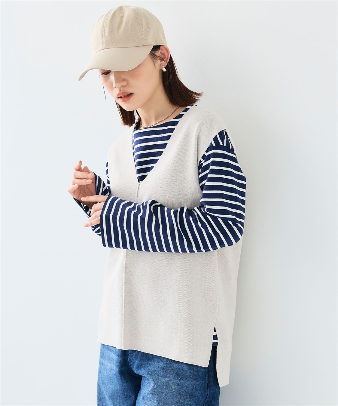 CROSS FUNCTION 《UV99％以上カット》エブ楽 遮光ベーシックキャップ_sub_9