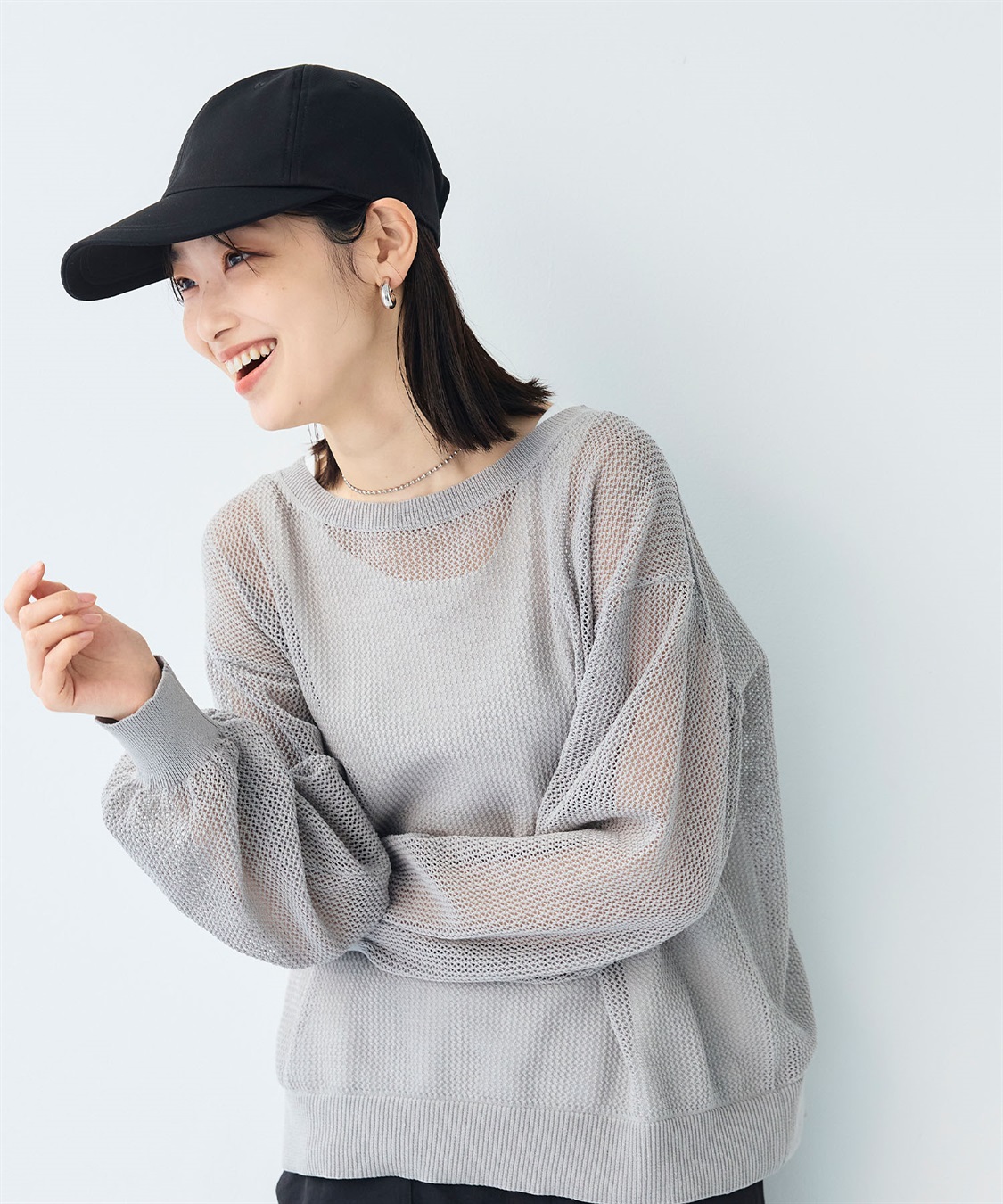 CROSS FUNCTION 《UV99％以上カット》エブ楽 遮光ベーシックキャップ_sub_12