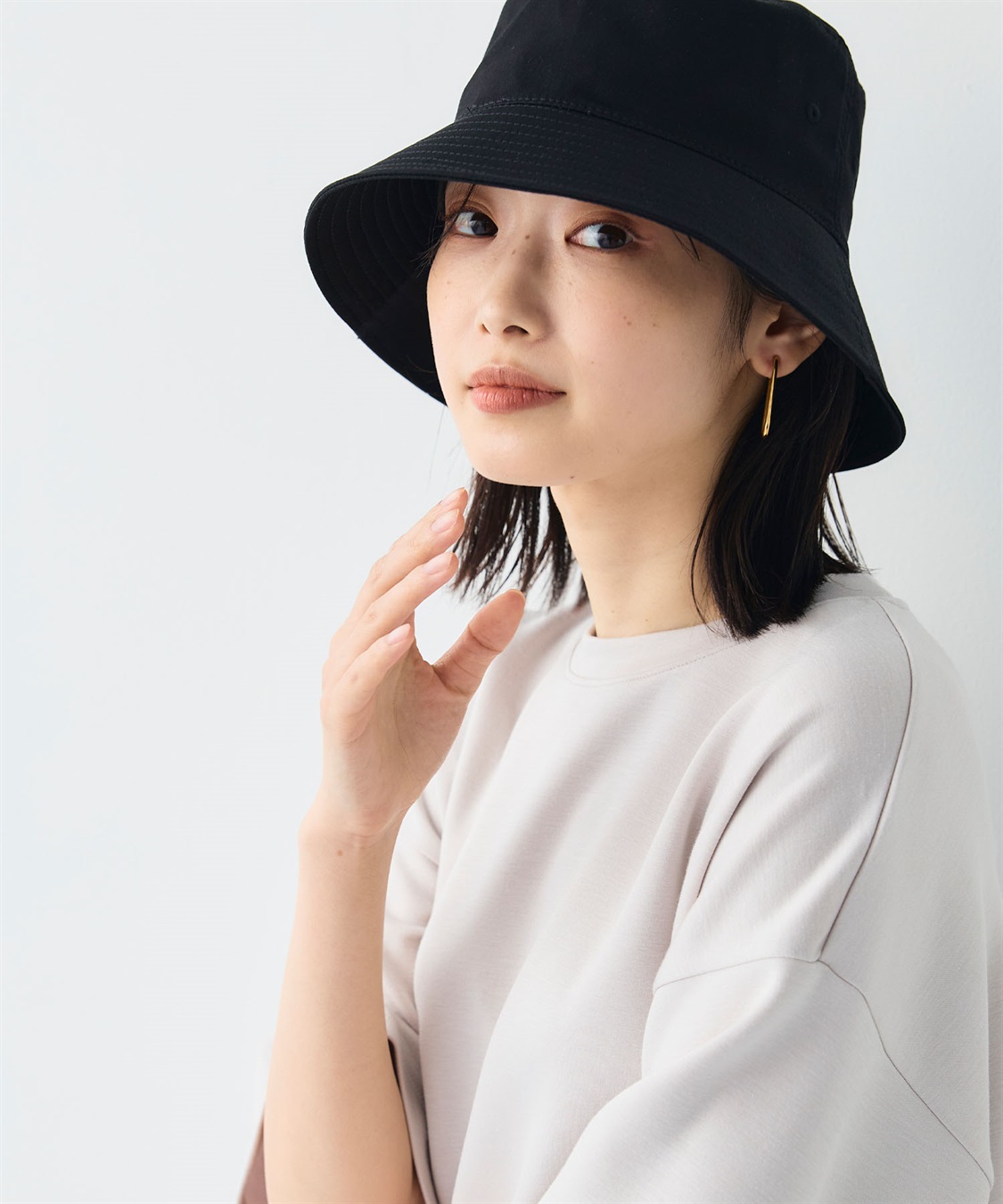 CROSS FUNCTION 《UV99％以上カット》エブ楽 遮光バケットハット_sub_3