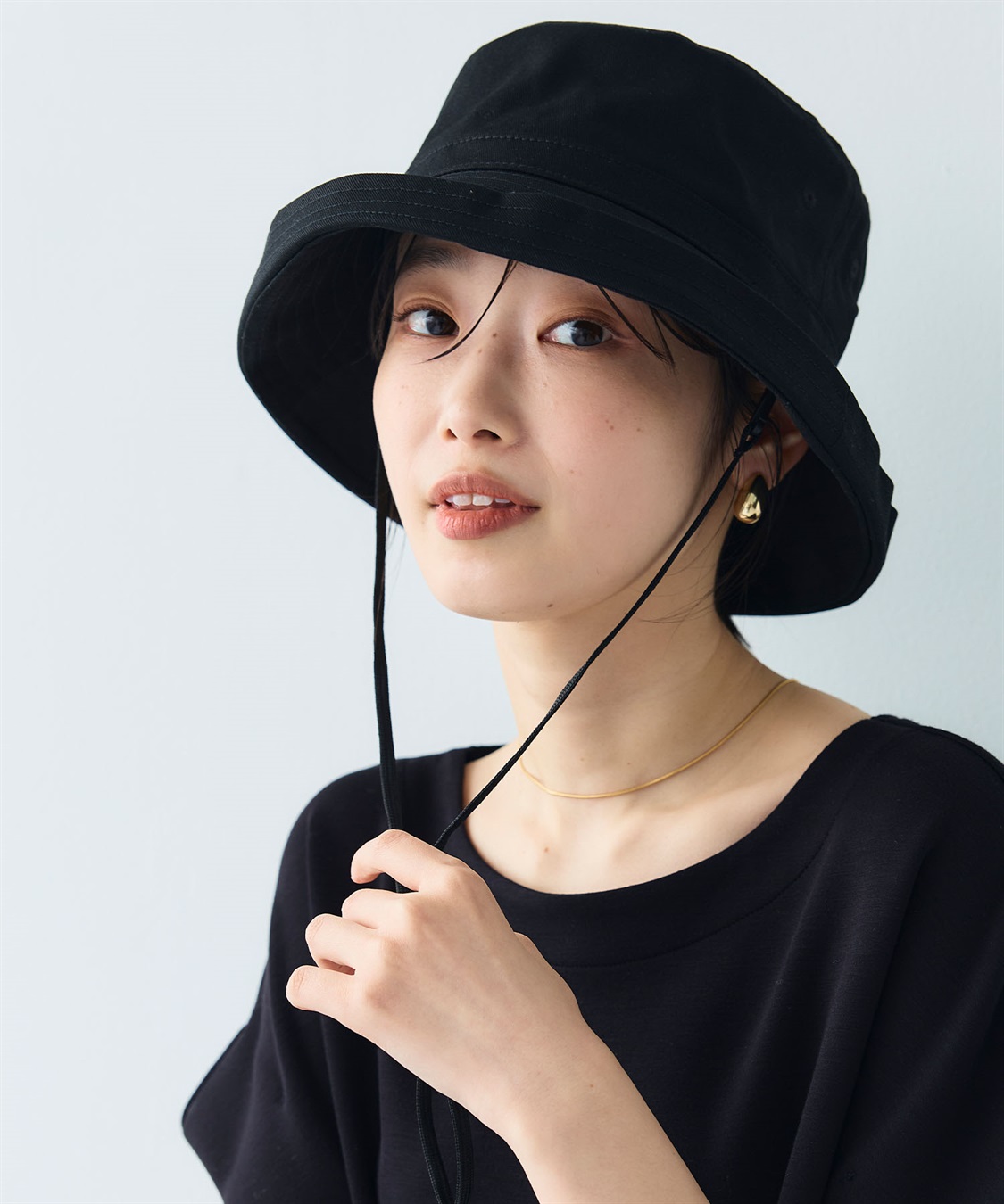 CROSS FUNCTION 《UPF50+》エブ楽 綿麻エッジアップクロッシェハット_sub_5