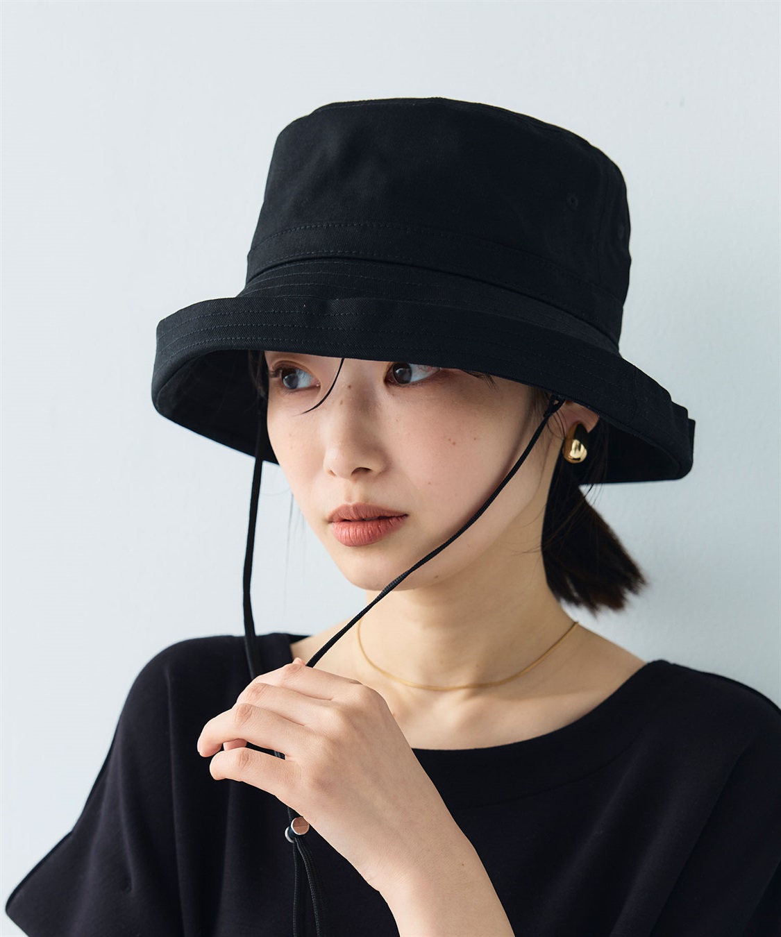 CROSS FUNCTION 《UPF50+》エブ楽 綿麻エッジアップクロッシェハット_sub_6