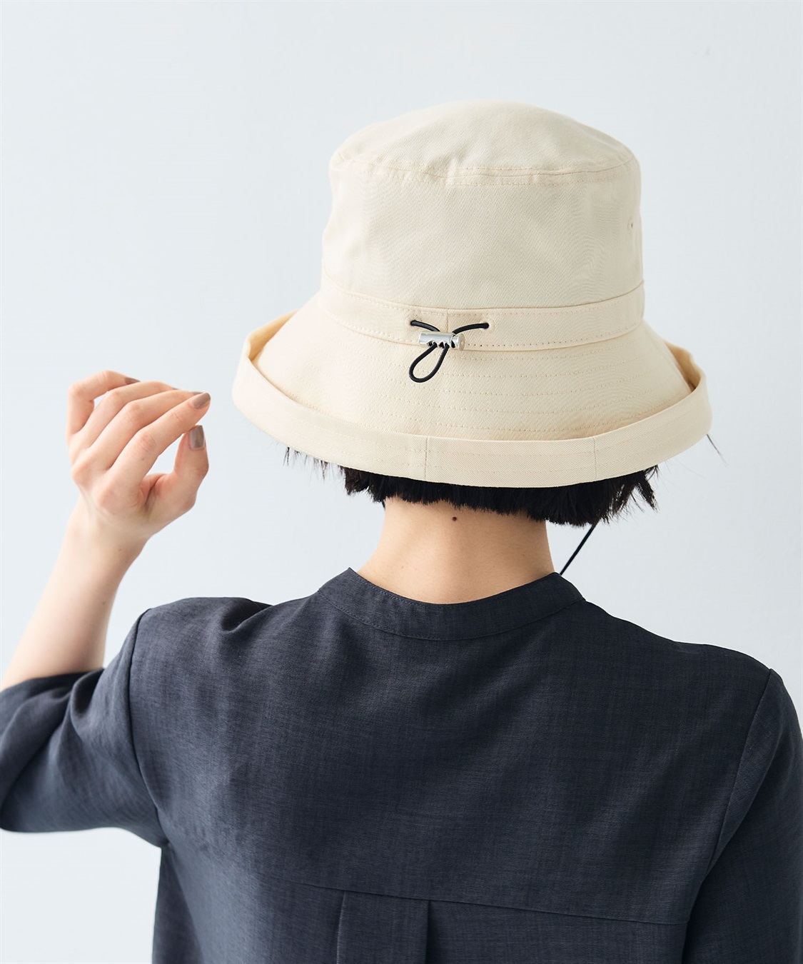 CROSS FUNCTION 《UPF50+》エブ楽 綿麻エッジアップクロッシェハット_sub_11