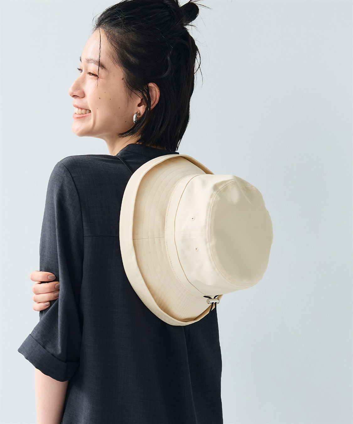 CROSS FUNCTION 《UPF50+》エブ楽 綿麻エッジアップクロッシェハット_sub_13