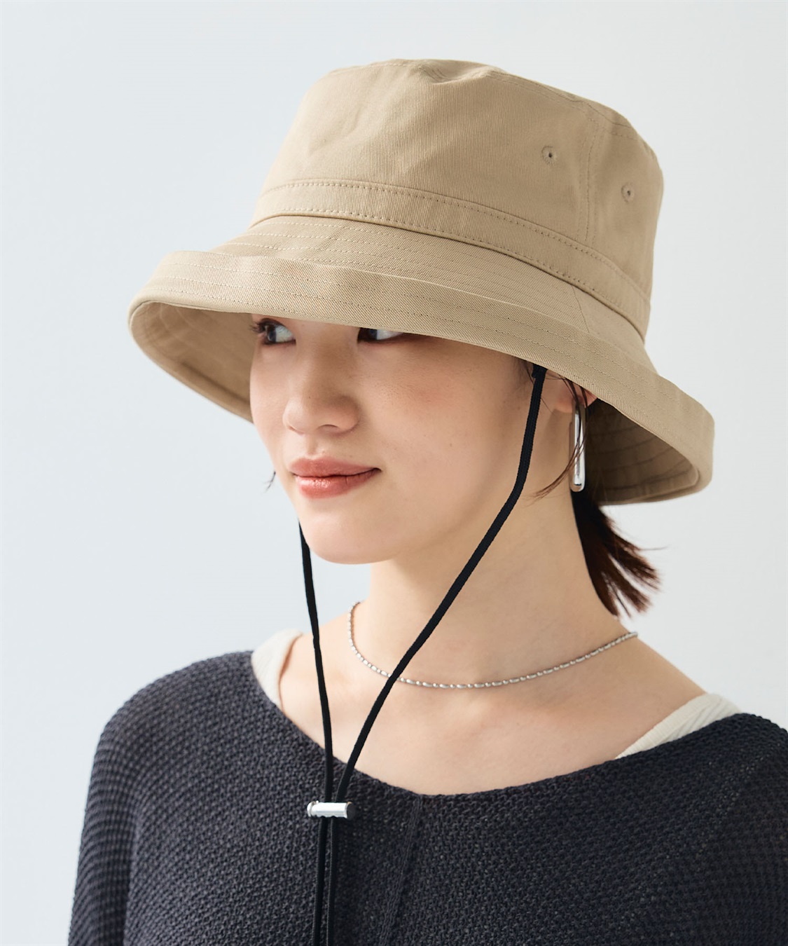 CROSS FUNCTION 《UPF50+》エブ楽 綿麻エッジアップクロッシェハット_sub_16