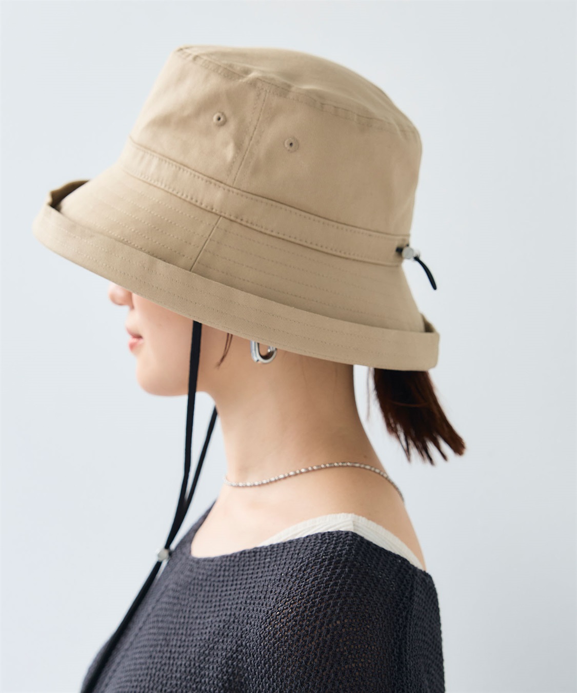 CROSS FUNCTION 《UPF50+》エブ楽 綿麻エッジアップクロッシェハット_sub_17