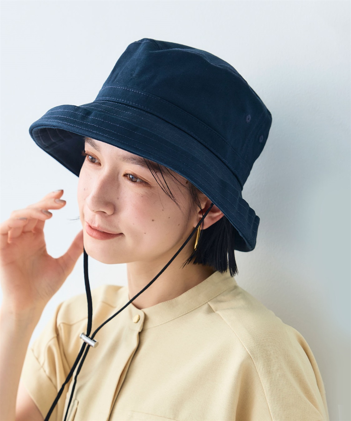 CROSS FUNCTION 《UPF50+》エブ楽 綿麻エッジアップクロッシェハット_sub_21