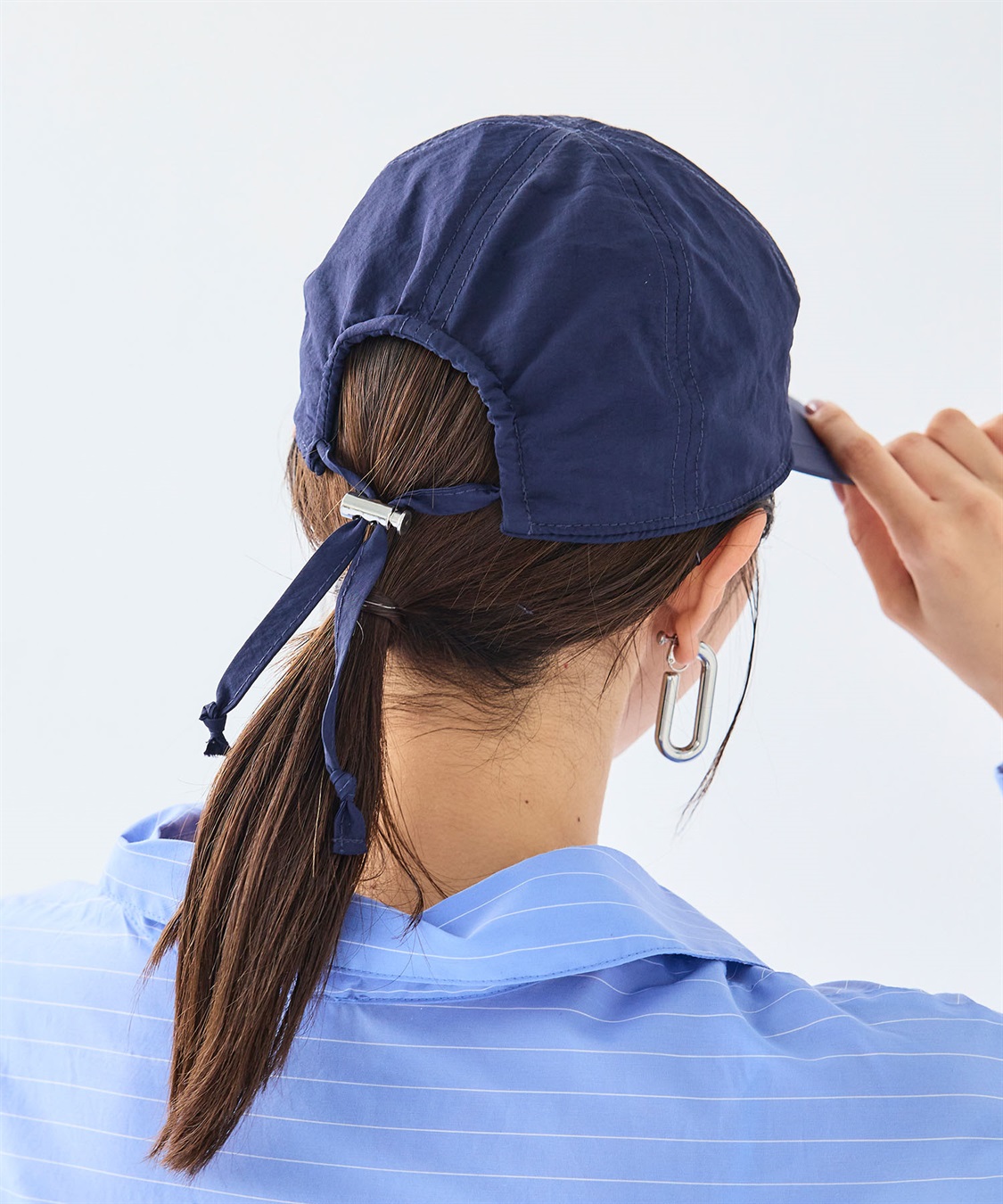 CROSS FUNCTION 《UPF50+》エブ楽 ドロストタフタキャップ_sub_5