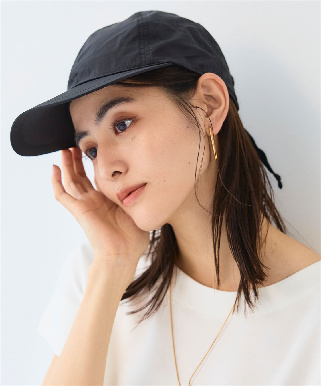 CROSS FUNCTION 《UPF50+》エブ楽 ドロストタフタキャップ_sub_10