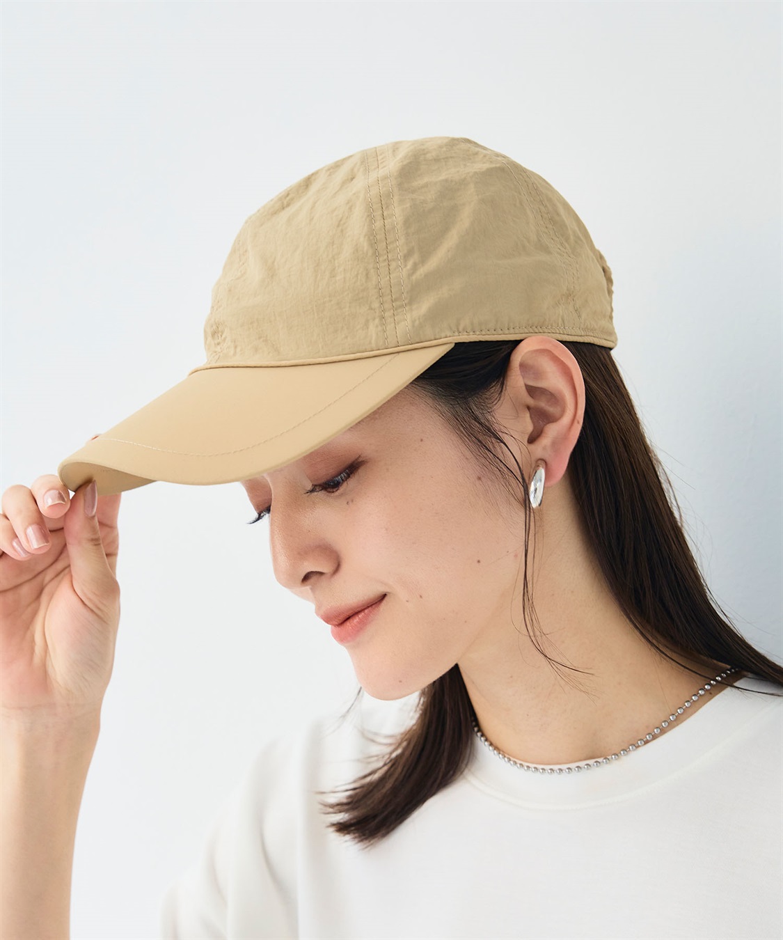 CROSS FUNCTION 《UPF50+》エブ楽 ドロストタフタキャップ_sub_15