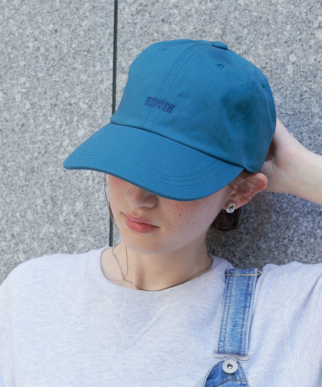 HATMIKKE 【EDWIN/エドウィン】配色ロゴ刺しゅうキャップ_sub_7