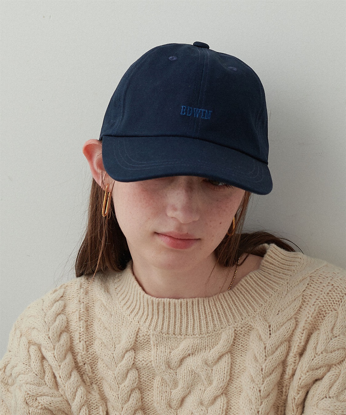 HATMIKKE 【EDWIN/エドウィン】配色ロゴ刺しゅうキャップ_sub_8