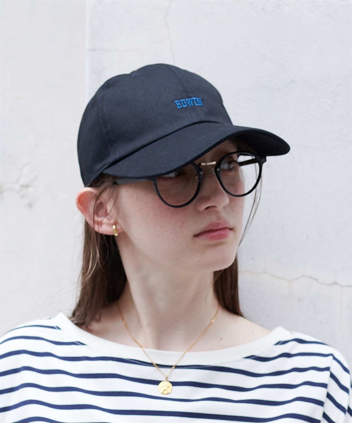 HATMIKKE 【EDWIN/エドウィン】配色ロゴ刺しゅうキャップ_sub_25