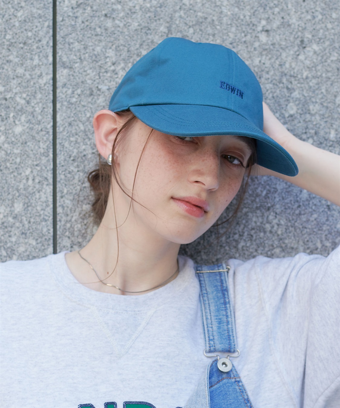 HATMIKKE 【EDWIN/エドウィン】配色ロゴ刺しゅうキャップ_sub_28