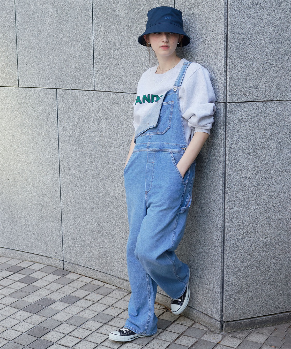 HATMIKKE 【EDWIN/エドウィン】配色ロゴ刺しゅうバケットハット_sub_11