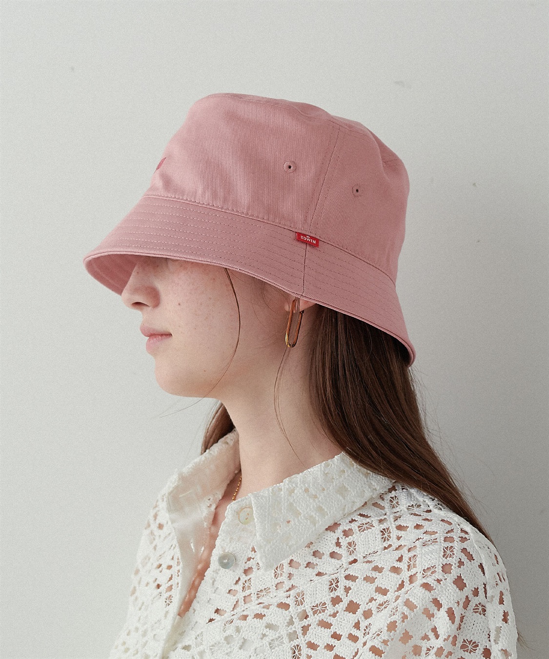 HATMIKKE 【EDWIN/エドウィン】配色ロゴ刺しゅうバケットハット_sub_27