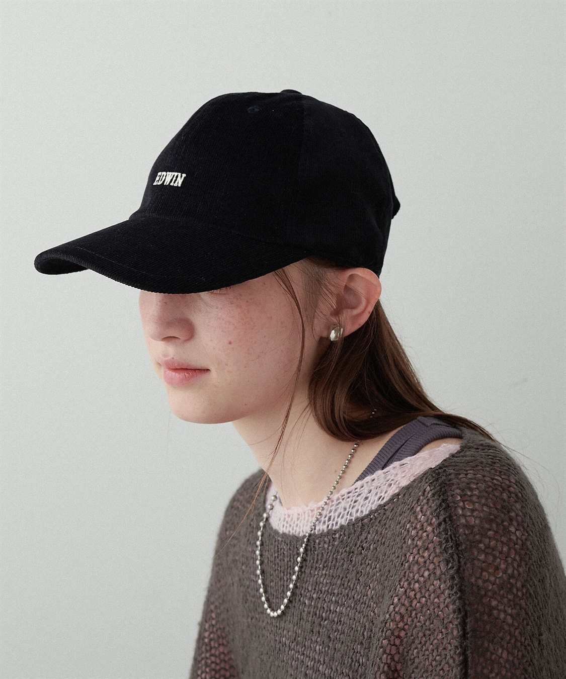 HATMIKKE 【EDWIN/エドウィン】コーデュロイ刺しゅうキャップ_sub_12