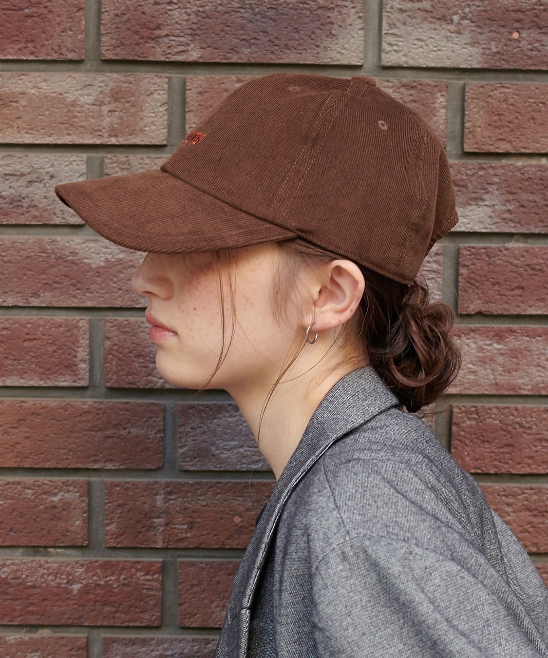 HATMIKKE 【EDWIN/エドウィン】コーデュロイ刺しゅうキャップ_sub_21