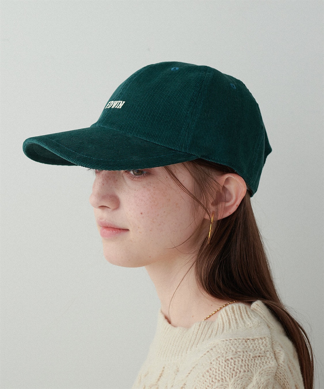 HATMIKKE 【EDWIN/エドウィン】コーデュロイ刺しゅうキャップ_sub_23